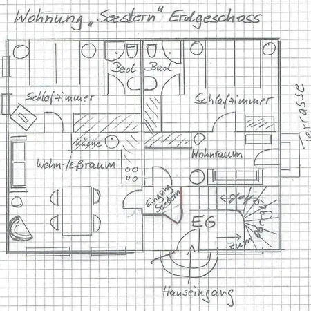 Appartments-seehues-wohnung-seestern Lejlighed *
